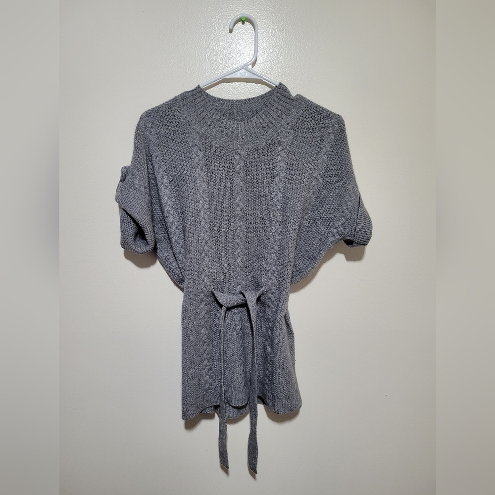 Kenar Women's Gray Knit Cashmere Sweater